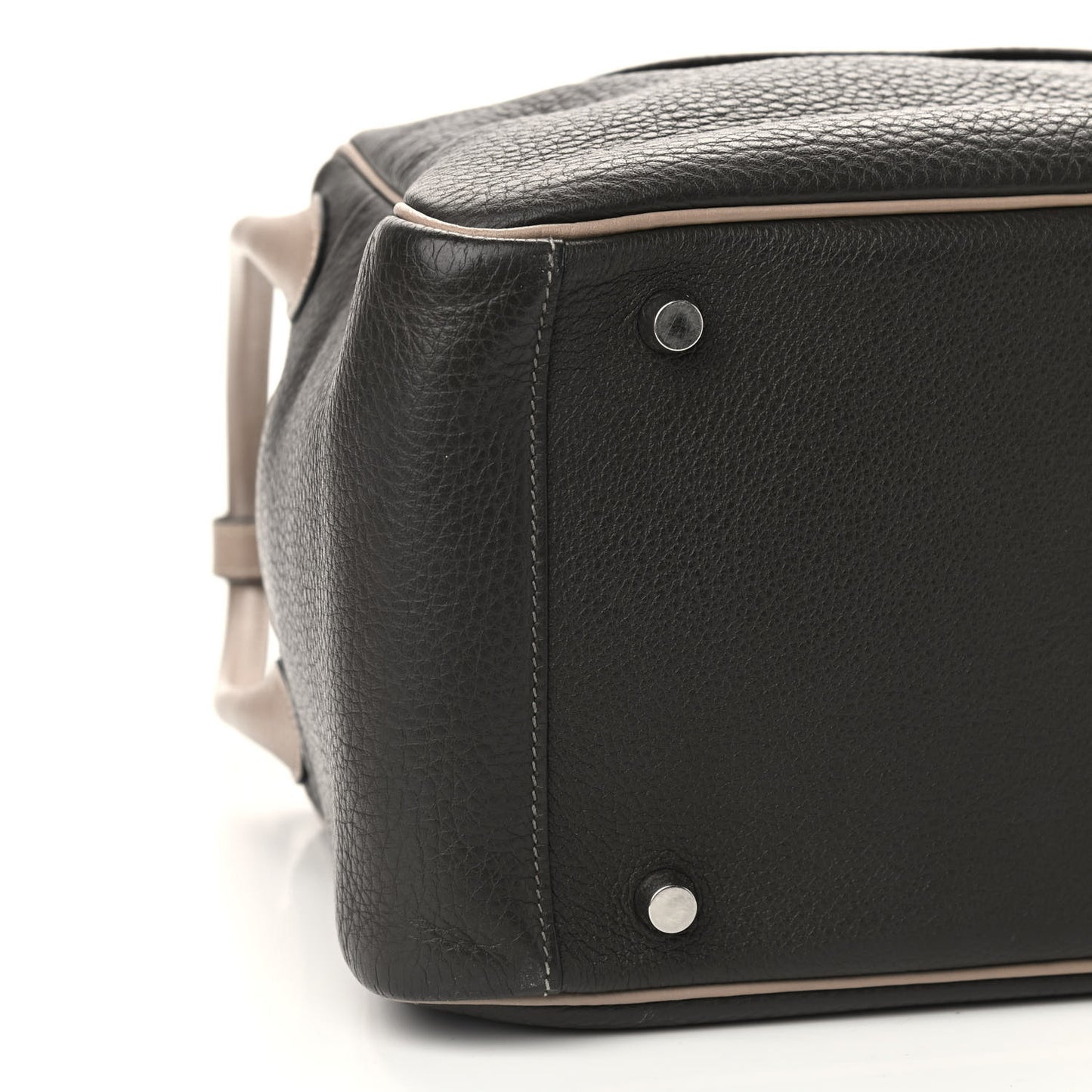 Taurillon Clemence Bi-Color Lindy 30 Graphite Gris Tourterelle