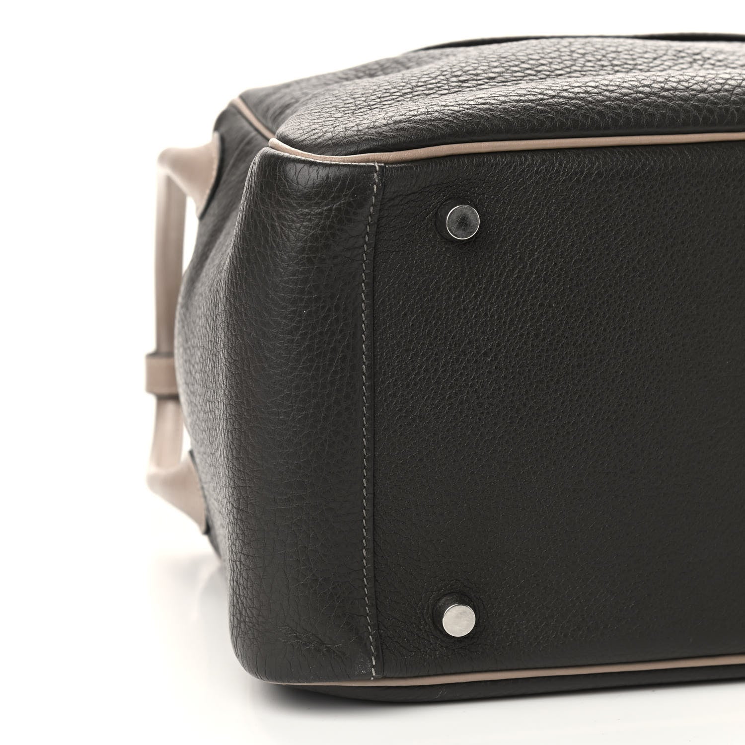 Hermes Taurillon Clemence Bi-Color Lindy 30 Graphite Gris Tourterelle 9 of 10