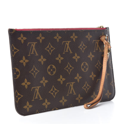 Louis Vuitton Monogram Neverfull MM GM Pochette Pivoine 3 of 9