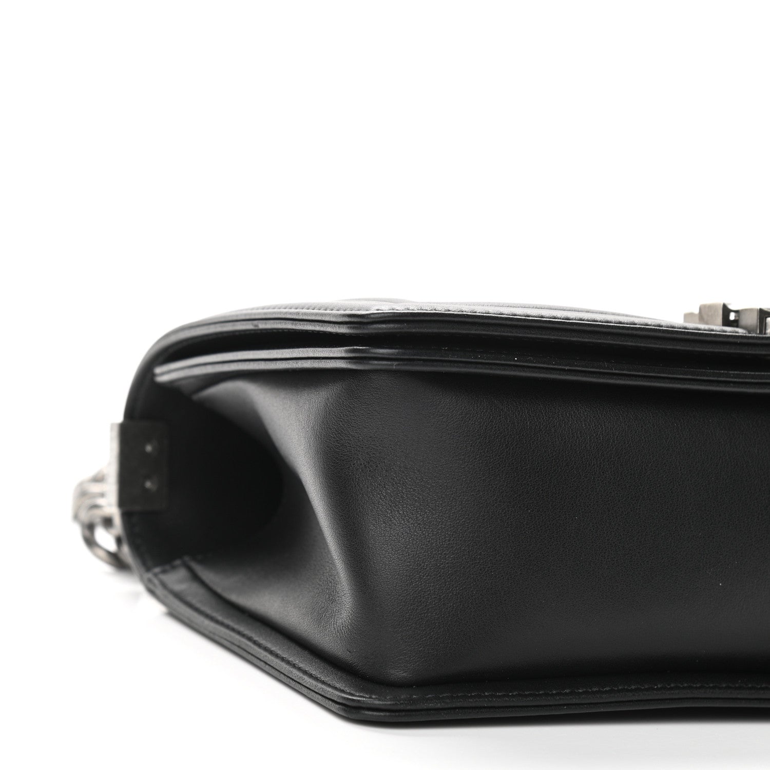 Chanel Calfskin Quilted Medium Boy Flap Black 9 of 11
