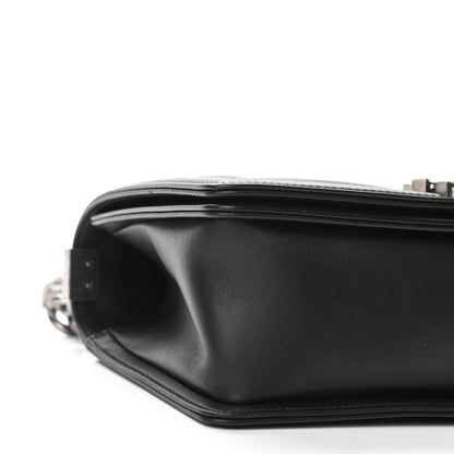 Chanel Calfskin Quilted Medium Boy Flap Black 9 of 11
