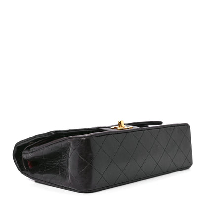 Chanel Lambskin Quilted Small Double Flap Black 4 of 13