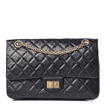 Chanel Aged Calfskin 50th Anniversary 2.55 Reissue 225 Flap Black 2 of 11