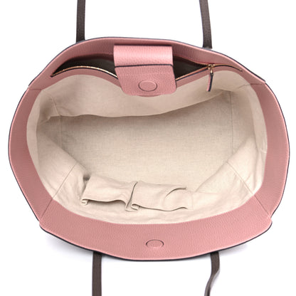 Gucci Dollar Calfskin Medium Swing Tote Grey Field Soft Pink 5 of 9