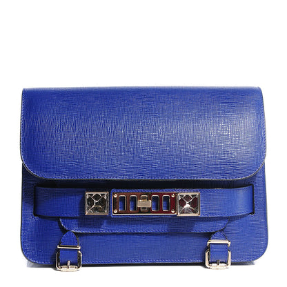 Proenza Schouler Textured Leather Mini PS11 Classic Shoulder Bag Ultramarine 1 of 8