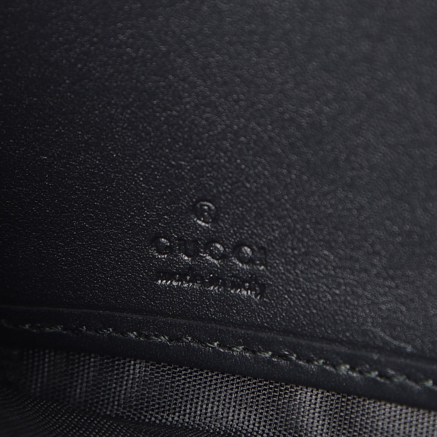 Calfskin Tiger Head Zip Around Wallet Black