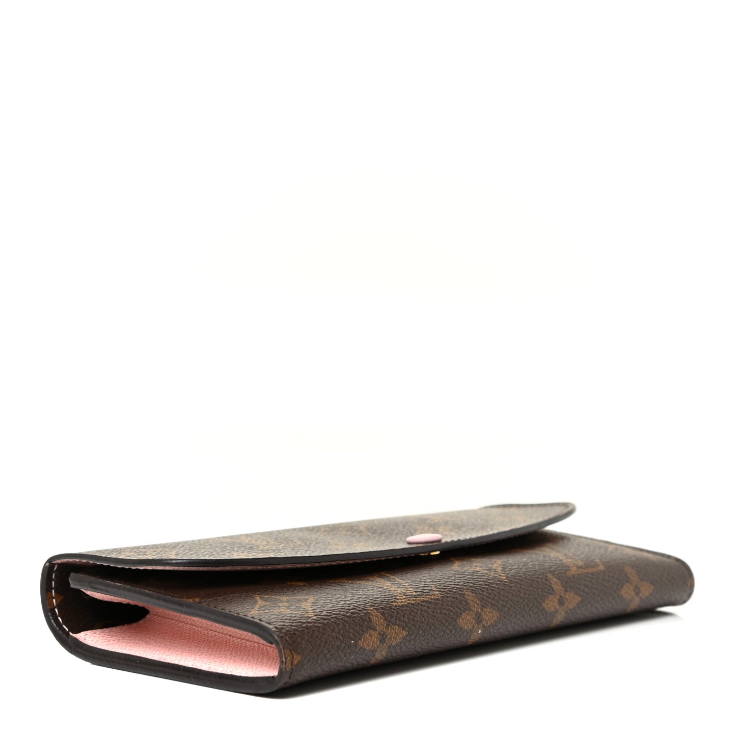 Monogram Emilie Wallet Rose Ballerine