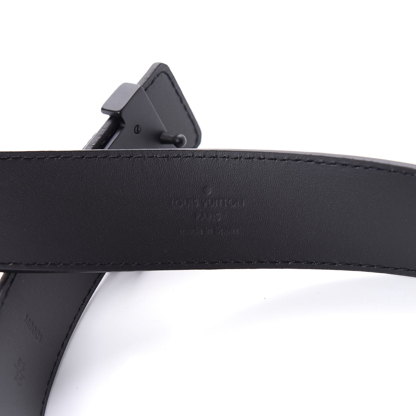 Taiga 35mm LV Initiales Belt 95 38 Black