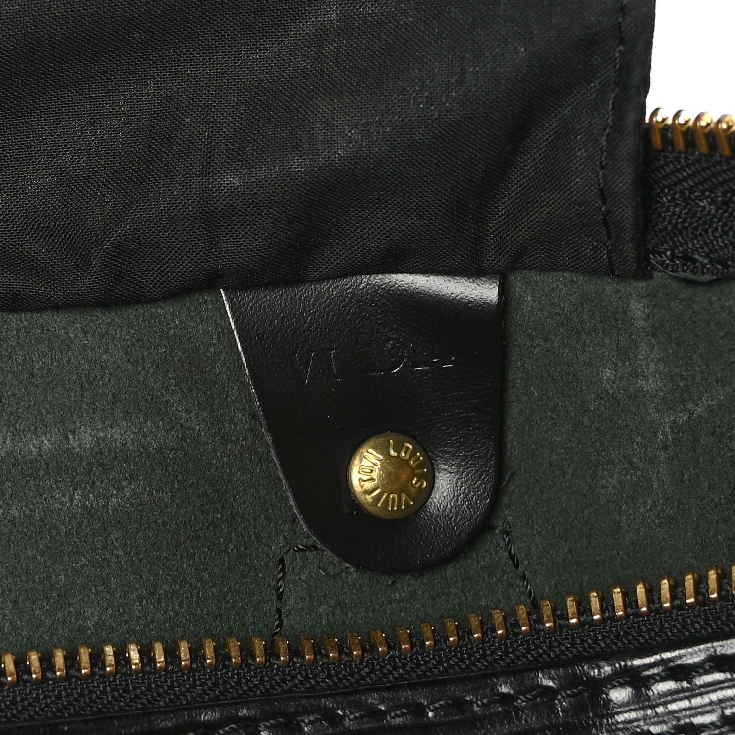Louis Vuitton Epi Speedy 35 Black 6 of 11