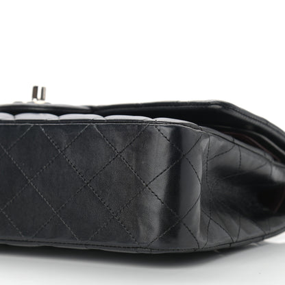 Chanel Lambskin Quilted Medium Double Flap Black 6 of 12