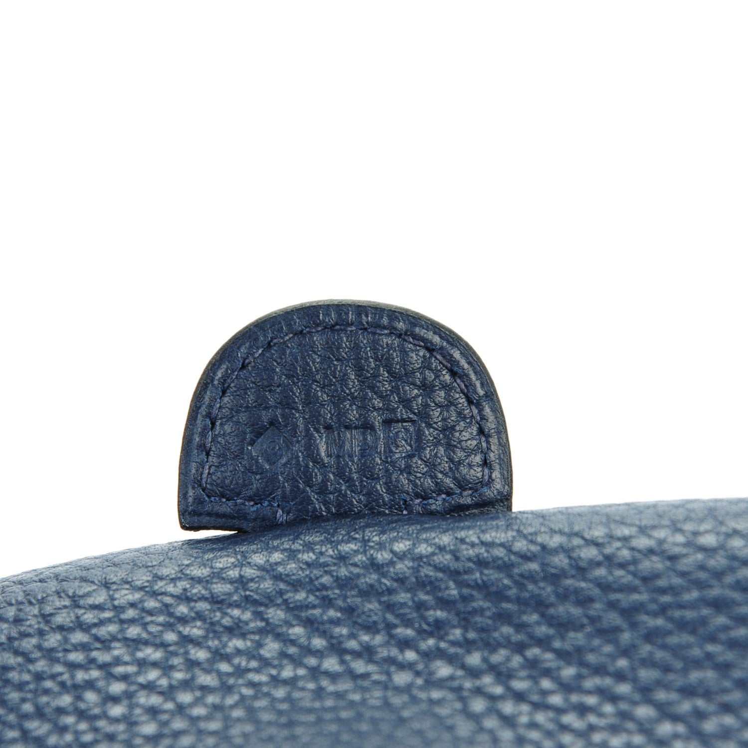 Hermes Taurillon Clemence Evelyne III PM Bleu Nuit 2 of 12