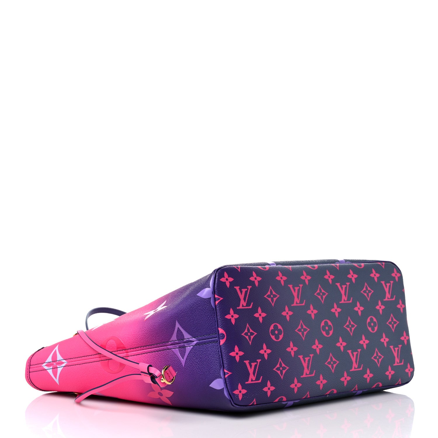 Louis Vuitton Monogram Giant Spring In The City Neverfull MM Midnight Fuchsia 5 of 9