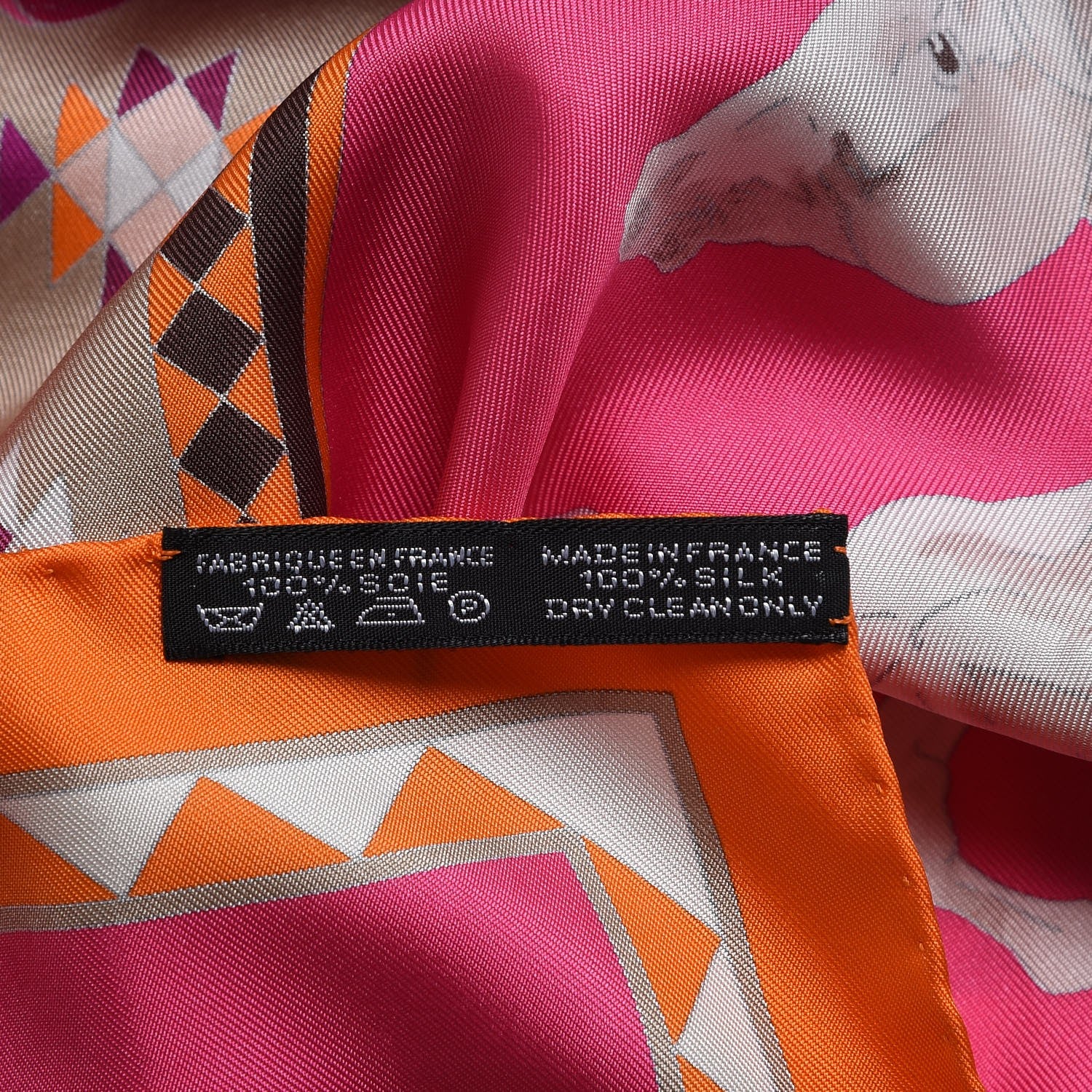 Hermes Silk Les Chevaux Qataris Scarf 90 4 of 4