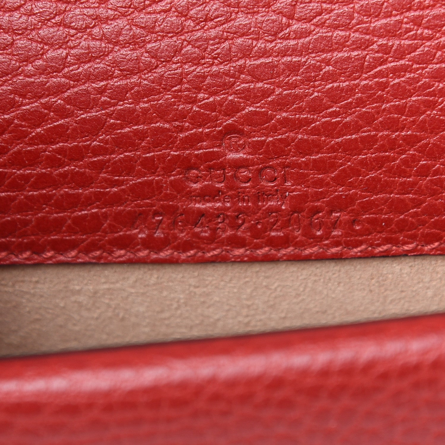 Gucci Calfskin Super Mini Dionysus Shoulder Bag Hibiscus Red 6 of 9