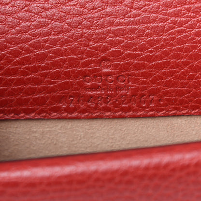 Gucci Calfskin Super Mini Dionysus Shoulder Bag Hibiscus Red 6 of 9