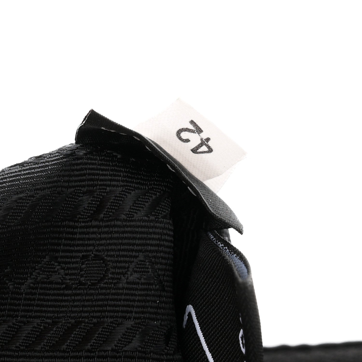 Prada Tessuto Nylon Saffiano Mini Re-Edition 2005 Bag Black 8 of 12