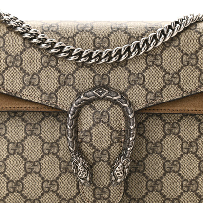 Gucci GG Supreme Monogram Small Dionysus Shoulder Bag Taupe 8 of 11
