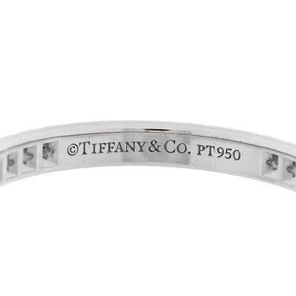 Tiffany Platinum Diamond Soleste Full Eternity Band Ring 50 5.25 4 of 6