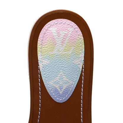 Louis Vuitton Monogram Escale Lock It Flat Mule 36 Pastel 7 of 9