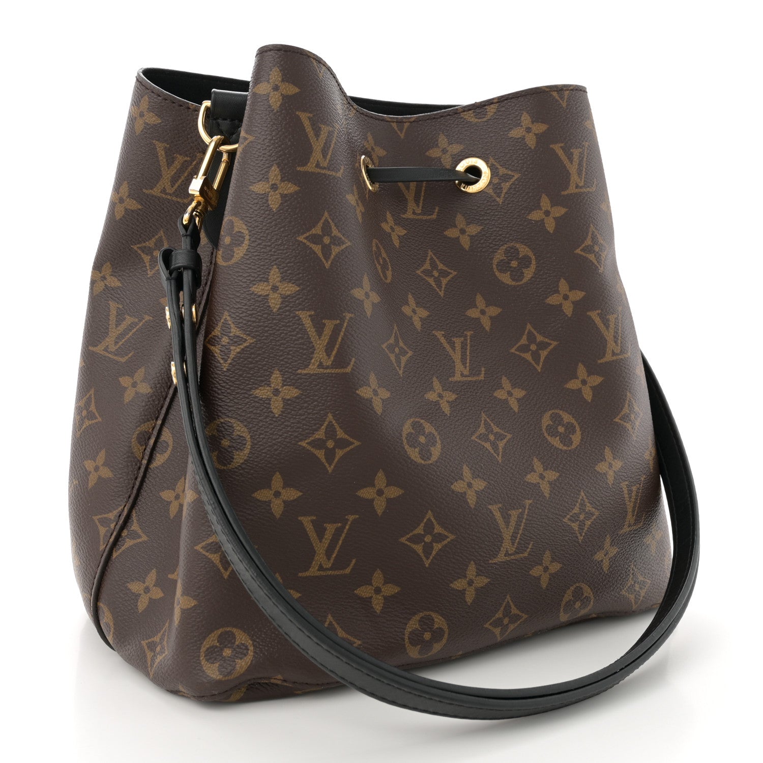 Louis Vuitton Monogram Neonoe MM Black 3 of 11