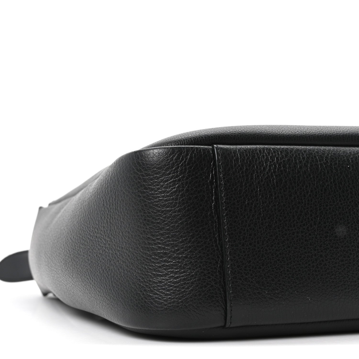 Saint Laurent Smooth Calfskin Small Le 5 A 7 Soft Hobo Black 9 of 10