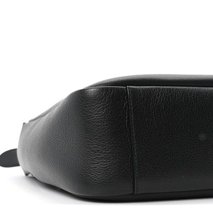 Saint Laurent Smooth Calfskin Small Le 5 A 7 Soft Hobo Black 9 of 10