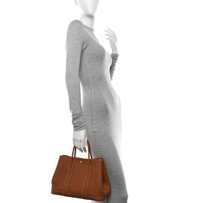 Hermes Vache Country Garden Party 30 TPM Gold 2 of 10