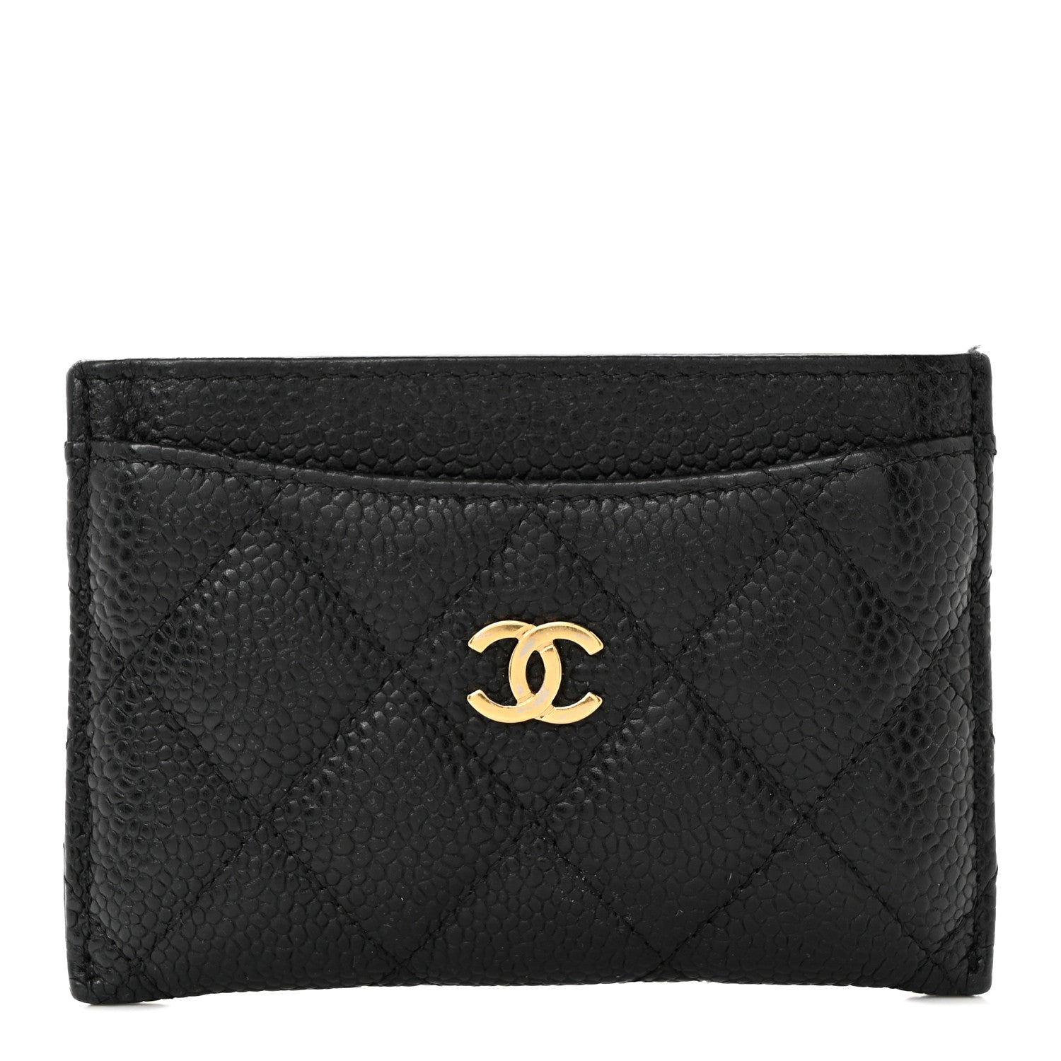 Chanel Caviar Quilted Card Holder Black 1 of 9