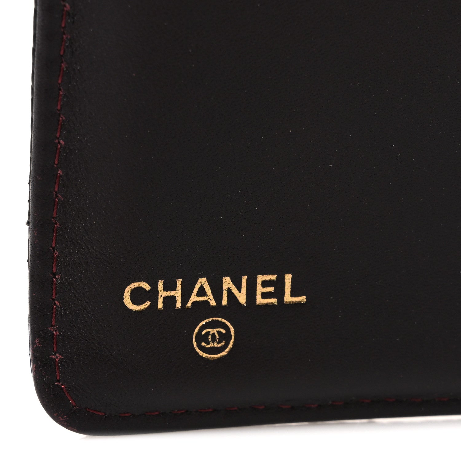 Chanel Caviar Quilted Yen Wallet Black 7 of 10
