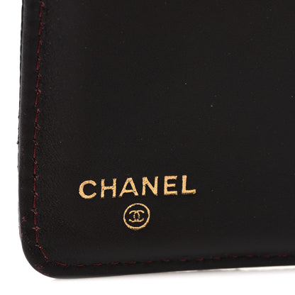 Chanel Caviar Quilted Yen Wallet Black 7 of 10