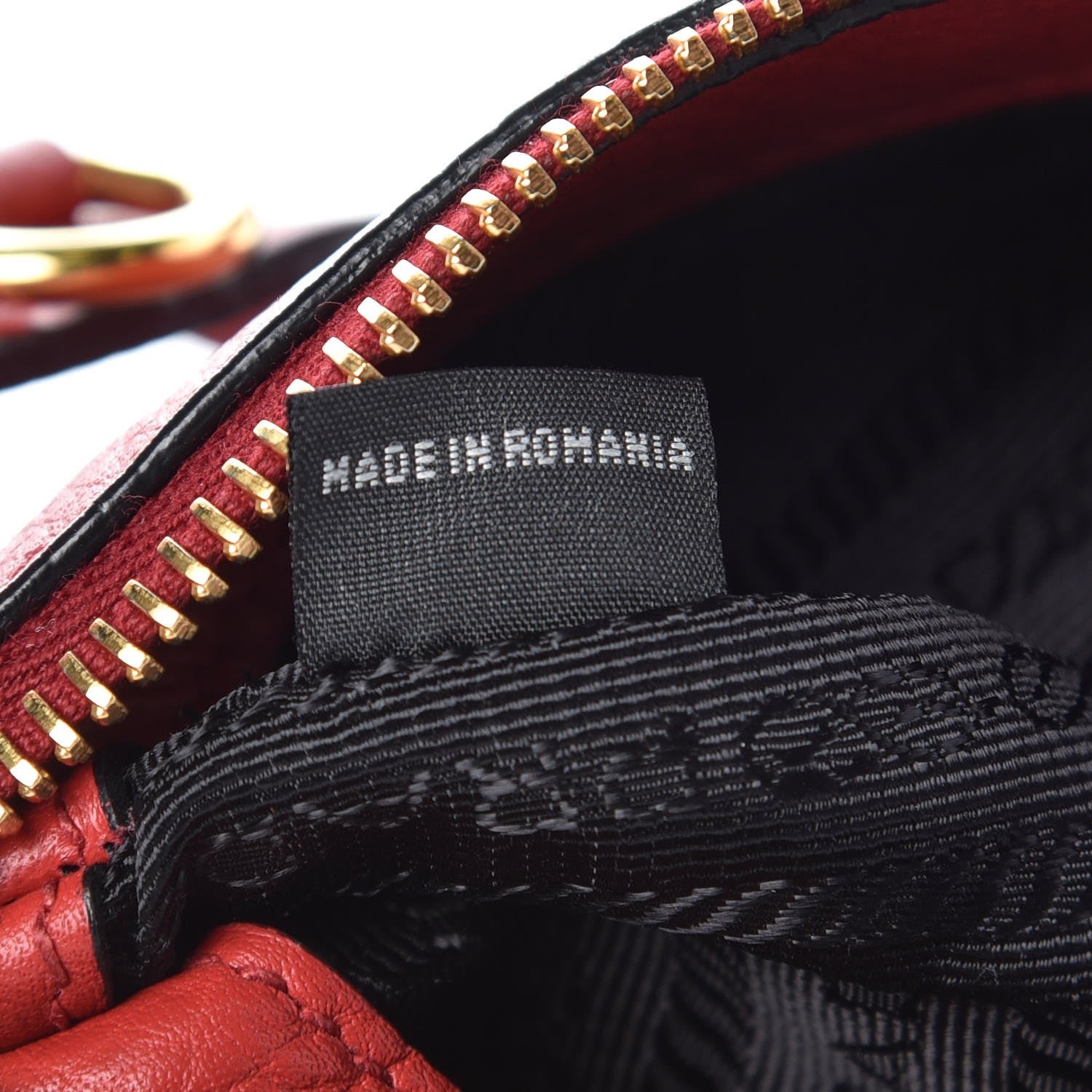 Prada Vitello Daino Small Belt Bag Rosso 7 of 7