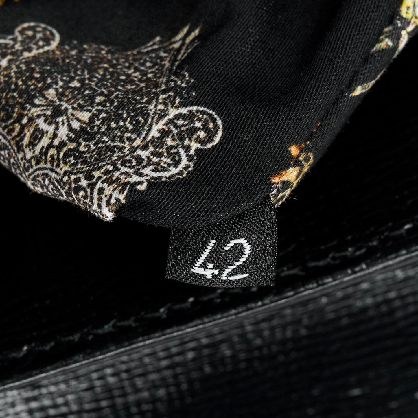 DOLCE GABBANA Grained Calfskin Heart Printed Welcome Satchel Black Multicolor