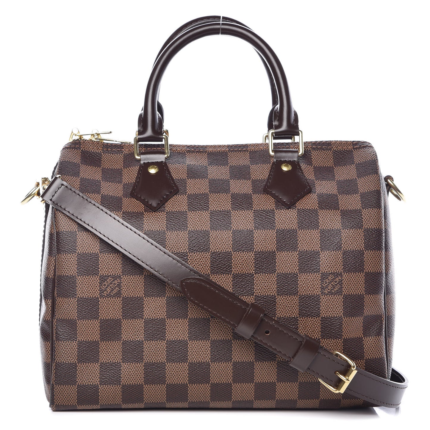 Damier Ebene Speedy Bandouliere 25