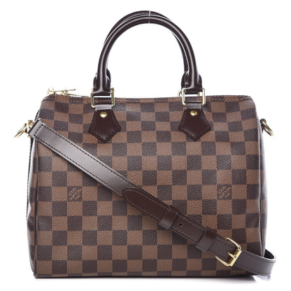 Louis Vuitton Damier Ebene Speedy Bandouliere 25 1 of 11