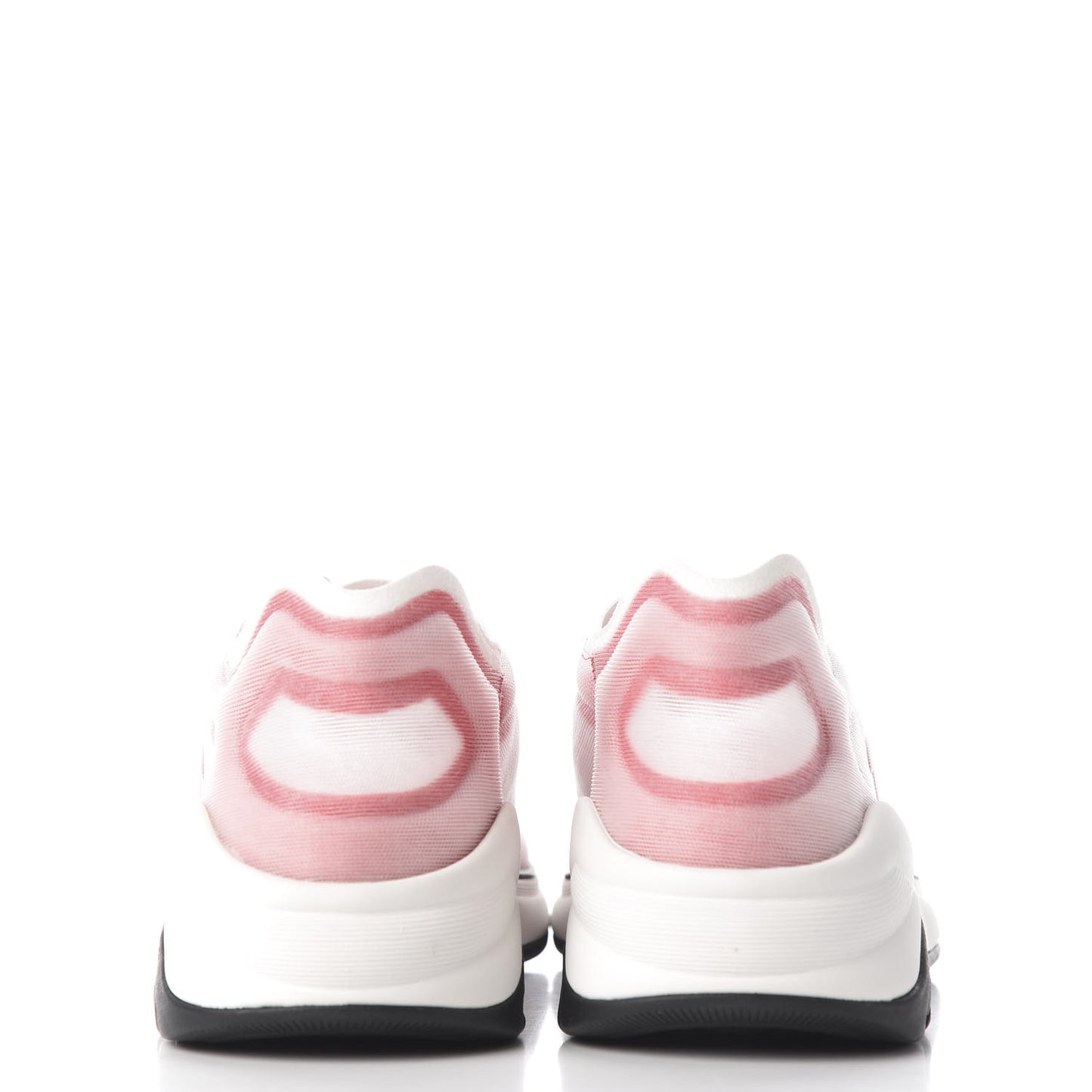 Lycra Fabric CC Sneakers 36.5 White Red