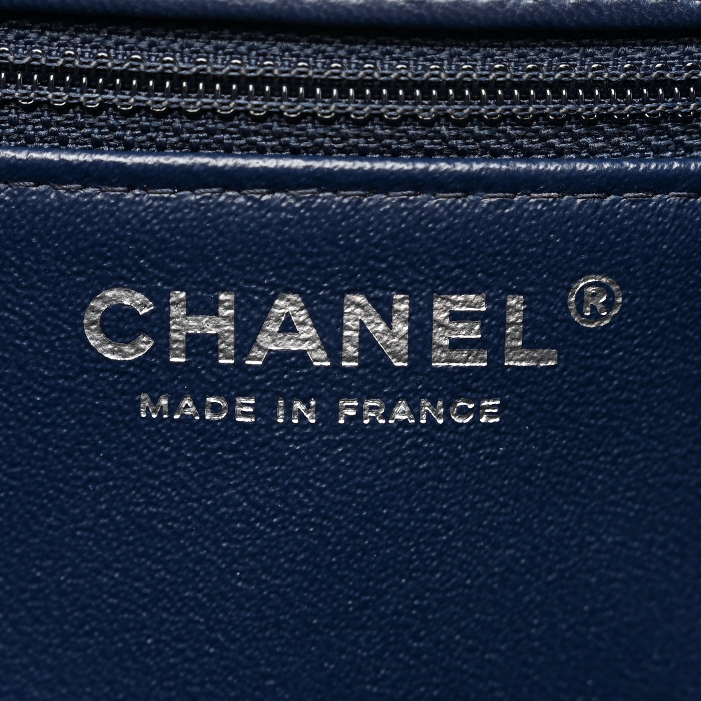 Lambskin Quilted Clutch Flap Blue