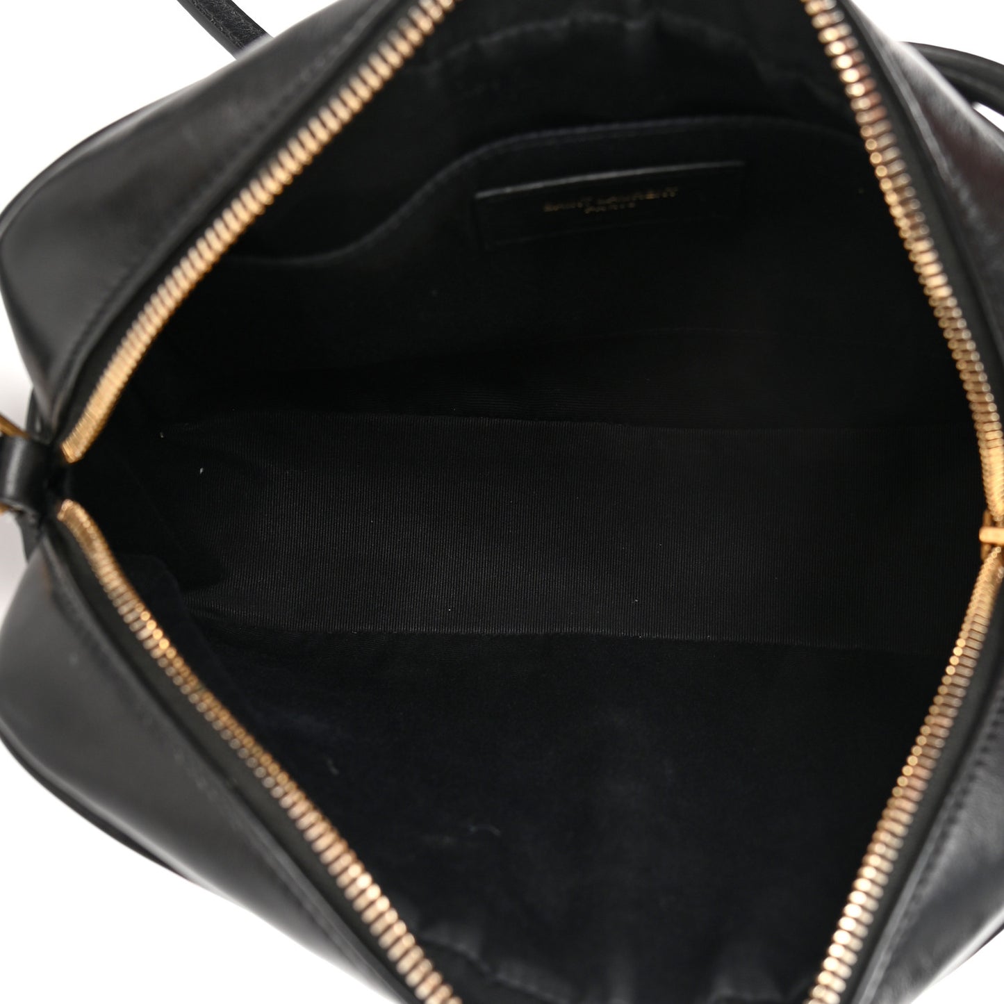 Calfskin Matelasse Monogram Lou Camera Bag Black