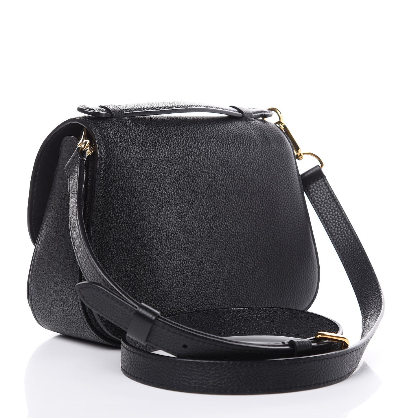 Grained Calfskin Vivienne NM Black