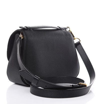 Louis Vuitton Grained Calfskin Vivienne NM Black 3 of 10