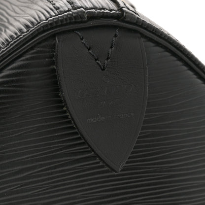Louis Vuitton Epi Speedy 30 Black 6 of 11