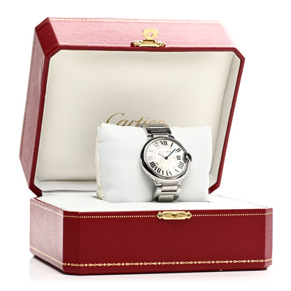 Cartier Stainless Steel 36mm Ballon Bleu De Cartier Quartz Watch 5 of 5