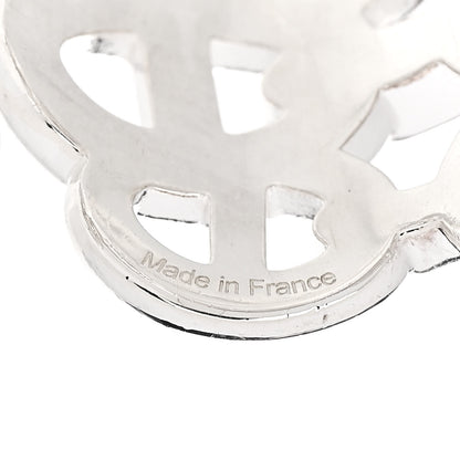 Hermes Sterling Silver GM Chaine d'Ancre Enchainee Band Ring 51 5.75 5 of 6