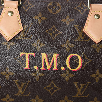 Louis Vuitton Monogram My LV Heritage Speedy 30 Fuchsia Yellow 12 of 17