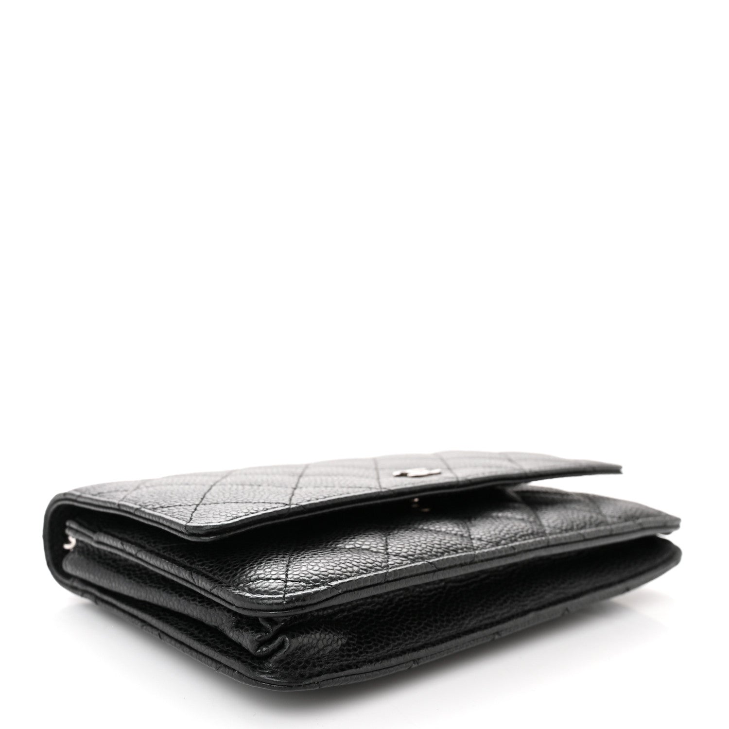 Chanel Caviar Quilted Wallet on Chain WOC Black 4 of 12