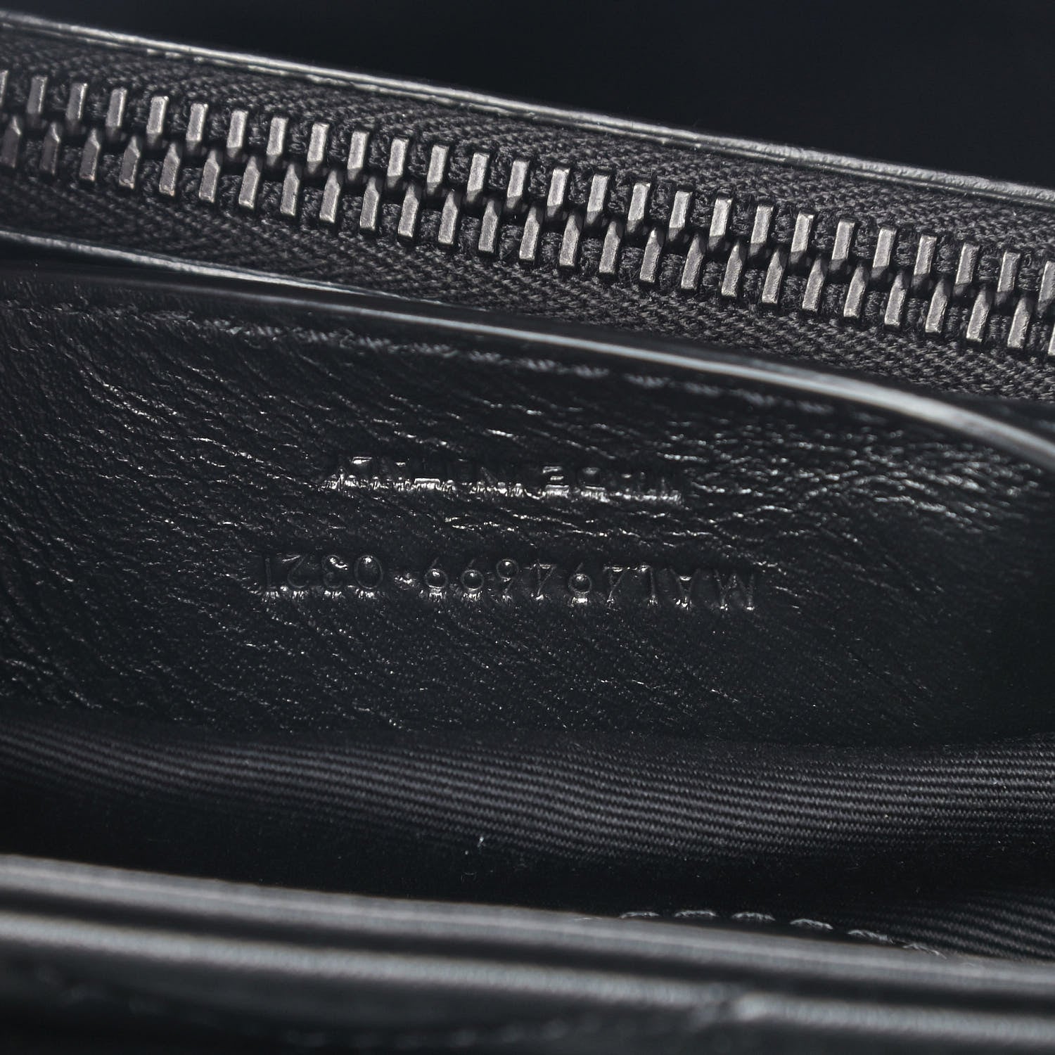 Saint Laurent Calfskin Y Quilted Monogram Small Loulou Chain Satchel Black 8 of 10