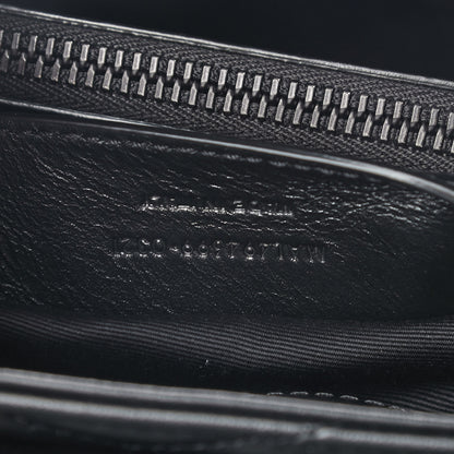 Saint Laurent Calfskin Y Quilted Monogram Small Loulou Chain Satchel Black 8 of 10