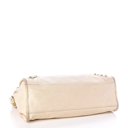 Balenciaga Agneau Giant 12 Gold Hardware City Blanc Creme Light Craie 4 of 15