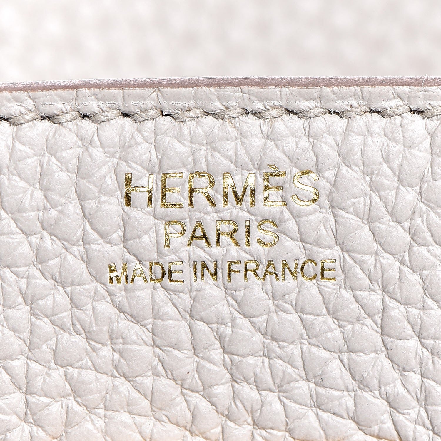 Hermes Taurillon Clemence Birkin 30 Beton 25 of 34