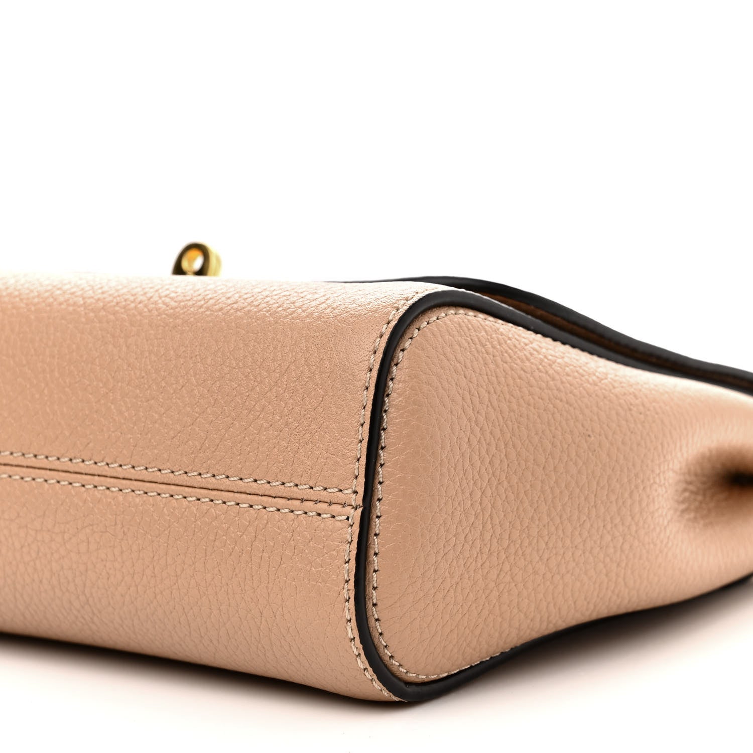 Mulberry Small Classic Grain Calfskin Small Lily Flap Light Salmon 11 of 11