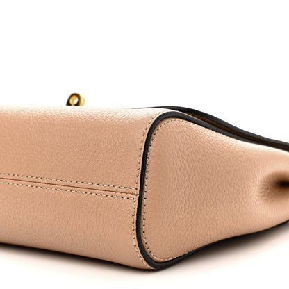 Mulberry Small Classic Grain Calfskin Small Lily Flap Light Salmon 11 of 11
